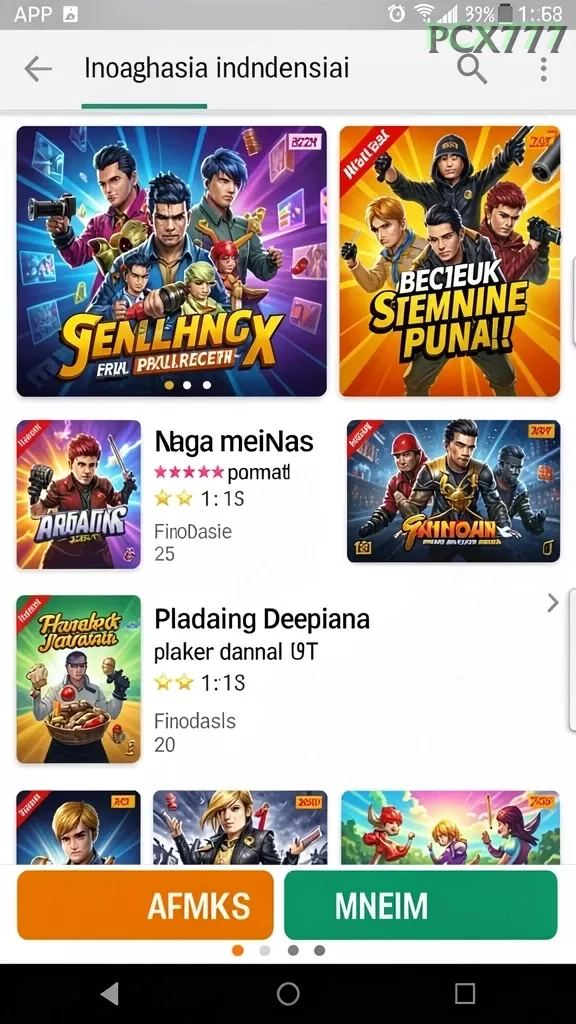 Cuplikan layar JKTWIN — aktivitas