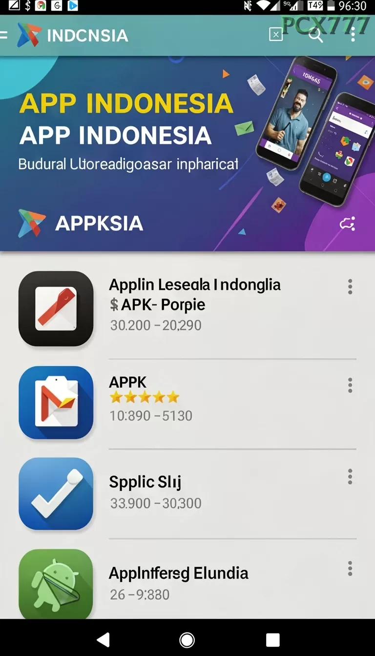 Cuplikan layar MIOTOTO — menu navigasi